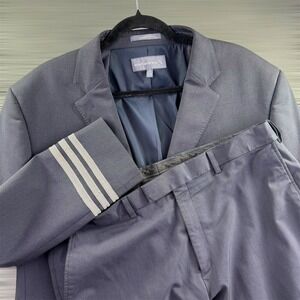 American Airlines Full Captain Suit Mens 46S Classic‎ 36x32 Jacket Pants Vintage